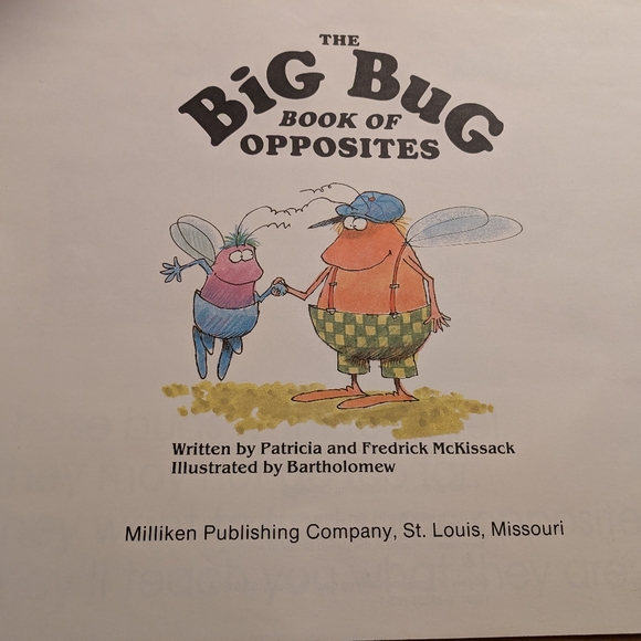 Lot of TWO Big Bug Book of counting & opposites - Picture 4 of 8